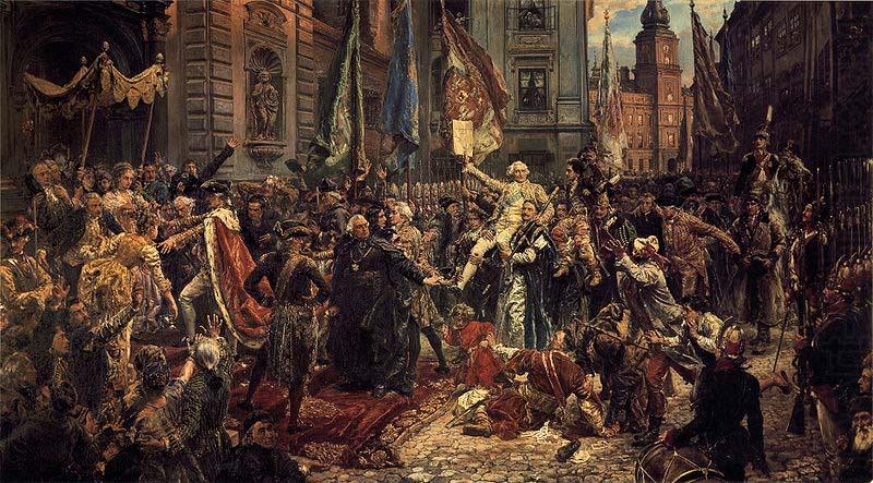 Jan Matejko Adoption of the Polish Constitution of May 3 china oil painting image